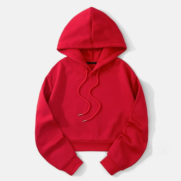 XINXIAOO Hoodies for Women Long Sleeve Hoodie for Women Pullover Soft Hoodie Red Womens Sweatshirt Fall Hoodies for Women College Wear