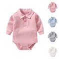 thumbnail image 1 of XINXIAOO Baby Clothes for Girls Boys Comfortable Long Sleeve Bodysuits Romper Outfits Baby Girl Baby Girl Bodysuit 3-6 Months, 1 of 4