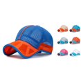 thumbnail image 1 of XINXIAOO Kids Ball Cap Blue Baseball Cap Breathable Lightweight Performance Hat for Boys and Girls Sweat Wicking Quick Dry Adjustable Sports Cap, 1 of 3