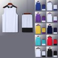 thumbnail image 1 of XINXIAOO Kids Basketball Set 2PCS Boys Girls Youth Sports Uniform Lightweight White Tank Top and Shorts Breathable Quick Dry Training Uniform Sets 4T, 1 of 9