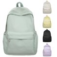 thumbnail image 1 of XINXIAOO Korean Style Checkered Backpack, Large Capacity Casual Bookbag for Junior & Senior High School, 1 of 5
