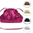 thumbnail image 1 of XINXIAOO Ladies Pleated Crossbody Bag, Large Capacity Single Shoulder Clutch Purse, 1 of 4