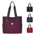 thumbnail image 1 of XINXIAOO Large Capacity Nylon Shoulder Bag, Ladies' Handbag with Zipper & Pocket, 1 of 9