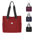 thumbnail image 1 of XINXIAOO Large Capacity Nylon Shoulder Bag, Ladies' Handbag with Zipper & Pocket, 1 of 8