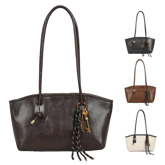 XINXIAOO Large Capacity Solid Color Tote Bag, Versatile Shoulder Bag for Work & Travel