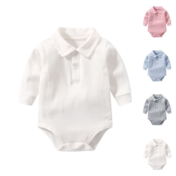 XINXIAOO Baby Boy Clothes Casaul Long Sleeve Bodysuits Romper Outfits Baby Girl 0-3 Months Baby Boy Clothes