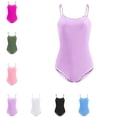thumbnail image 1 of Bigetiay One Piece Swimsuit for Girls Classic Spaghetti Strap Girls Bathing Suits 10-11 Years, 1 of 4