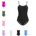 thumbnail image 1 of Bigetiay One Piece Swimsuit for Girls Classic Spaghetti Strap Girls Bathing Suits 13-14 Years, 1 of 4