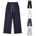 thumbnail image 1 of XINXIAOO School Uniform Pants for Girls Boys Straight Leg Pants for School Formal Back to School Clothes for Boys Girls Girls Boys Pants Size 13-14 Years, 1 of 8
