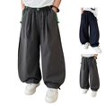 thumbnail image 1 of XINXIAOO School Uniforms for Boys Girls Elastic Waist School Trousers Dreesy Back to School Outfits Boys Girls Size 13-14 Years Pants, 1 of 4