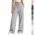 thumbnail image 1 of XINXIAOO School Uniforms for Boys Girls Straight Leg Casual Pants Casual Girls Boys Back to School Clothes Boys Girls Clothes Size 7-8 Years, 1 of 5