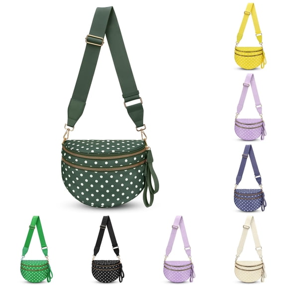 XINXIAOO Spacious Crossbody Bag, Plus Size Friendly Design with Adjustable Shoulder Strap