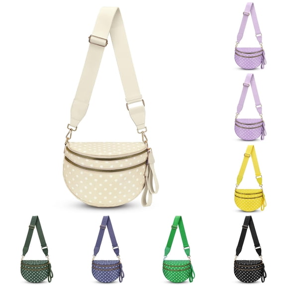 XINXIAOO Spacious Crossbody Bag, Plus Size Friendly Design with Adjustable Shoulder Strap
