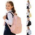 thumbnail image 1 of XINXIAOO Student Backpack with Heart Print, Large Capacity Daily School Bag, 1 of 6