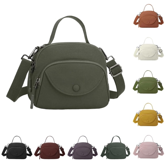 XINXIAOO Stylish Nylon Canvas Phone Purse, Small Lightweight Crossbody Bag for Commute & Errands
