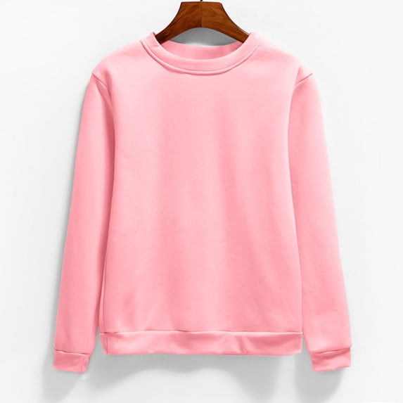 XINXIAOO Sweatshirt for Women Sweat Shirts Women Long Sleeve Pullovers for Women Pink Sweatshirt Fall Clothes Women Clothes