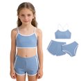 thumbnail image 1 of XINXIAOO Swimming Suit for Girls 2 Piece Bikini Set with Cover up Shorts Kids Bathing Suits Girls, Size 8Y-16Y, 1 of 9