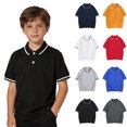 thumbnail image 1 of XINXIAOO Girls Boys Short Sleeve Polo Shirts Casual Collared Neck School Uniform Shirts Girl Boy Shirts Size 12-13 Years, 1 of 7