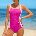 thumbnail image 1 of XINXIAOO Girls One Piece Swimsuit Retro Ruffle Swimsuit Adjustable Straps with Removable Soft Cup Inserts 13-14 Years Swimsuit Girls Bathing Suit for Girls, 1 of 5