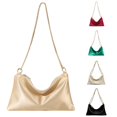 thumbnail image 1 of XINXIAOO Trendy Silk Shoulder Bag with Zip Design, Elegant Work Companion for Women, 1 of 3
