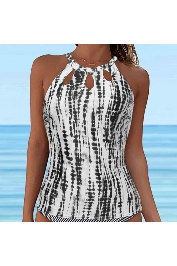 Women Lace Up Swimwear Tops Underwire Full Coverage Bikini Top Push Up Swim Crop Top Tie Back Bathing Suit Tops Junior Bathing Suits Shorts Ladies Swim Tops by Bra Size Swimsuit for Women