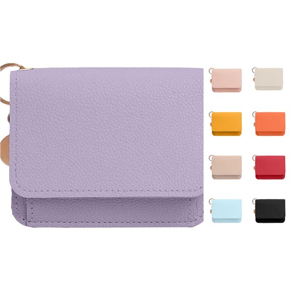XINXIAOO Women's Compact Purse with Fixed Shape Design, Durable Wallet for Daily Commute