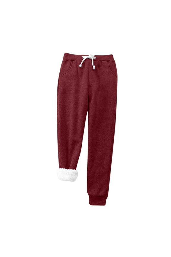 Women's Pants Casual Pants Women Red Pants for Women Lounge Pants Women Womens Trousers High Waisted with Pockets Women Fall Pants