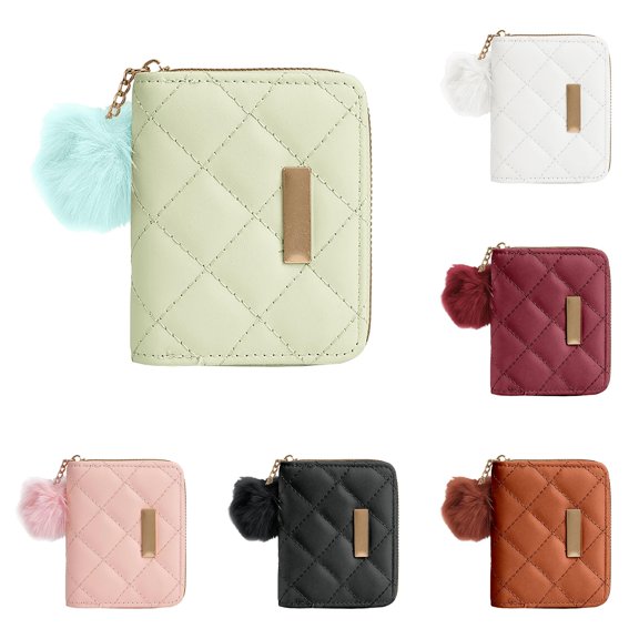 XINXIAOO Women's Quilted Mini Purse, Stylish Wallet for Commute, Business & Daily Use
