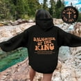 thumbnail image 1 of XINXIAOO Women's Sweatshirts Hoodies Jesus Hoodies Letter Print Christian Sweatshirt Oversized Pullover Hoodie Women's Fall Fashion Teen Clothing, 1 of 3