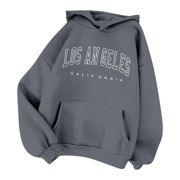 XINXIAOO Women's Sweatshirts Hoodies Long Sleeve Hoodie for Women Pullover Unisex Hoodie Grey Sweatshirt Womens Fall Outfits Women Fashion