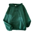thumbnail image 1 of XINXIAOO Womens Customize Hoodie Long Sleeve Womens Pullover Sweatshirts DIY Oversized Hoodies for Women Green Hoodie Y2k Fall Outfits for Women 2025 Trendy Women’S Clothing, 1 of 2
