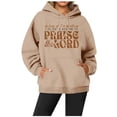thumbnail image 1 of XINXIAOO Womens Hoodie Jesus Loves You Hoodie Letter Print Hoodies Oversized Women's Hoodies Pullover Fall Sweatshirts for Women 2025 Womens Clothes Trendy, 1 of 3