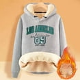 thumbnail image 1 of XINXIAOO Womens Hoodie Long Sleeve Hoodie Womens Pullover Sweatshirts Baggy Hoodies Grey Sweater Cute Fall Clothes Graphic Hoodie, 1 of 3