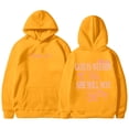 thumbnail image 1 of XINXIAOO Womens Hoodie Long Sleeve Women's Hoodies Pullover Oversized Hoodie for Women Yellow Plain Sweatshirt Winter Essentials Young Women, 1 of 4