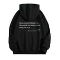 thumbnail image 1 of XINXIAOO Womens Hoodies Long Sleeve Hoodie Pullover Hoodie Sweatshirt Unisex Hoodie Black Sweatshirts for Women Women's Fall Clothes Graphic Hoodie, 1 of 6