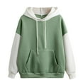 thumbnail image 1 of XINXIAOO Womens Hoodies Long Sleeve Hoodie for Women Pullover Oversized Sweatshirt for Women Green Hoodies for Women Fall Outfits Women Women’S Clothes, 1 of 4