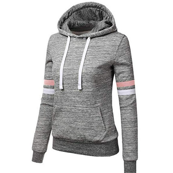 XINXIAOO Womens Hoodies Long Sleeve Hoodie Womens Hoodies Pullover Oversized Hoodie for Women Grey Sweatshirt Women Fall Womens Clothes Womens Clothes Trendy