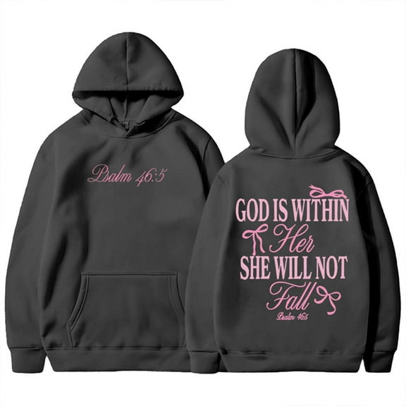 XINXIAOO Womens Hoodies Long Sleeve Pullover Sweatshirts for Women Cute Hoodies Grey Crewneck Fall Clothes for Women 2025 Trendy Womens Clothes