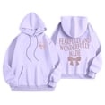thumbnail image 1 of XINXIAOO Womens Hoodies Long Sleeve Womens Pullover Sweatshirts Cute Hoodies Light Purple Hoodie Women Fall Clothes Comfy Clothes for Women, 1 of 7