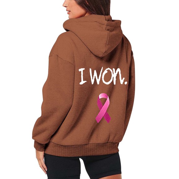 XINXIAOO Womens Hoodies Long Sleeve Zip up Hoodie Women Soft Hoodie Brown Sweatshirts Fall Jackets Streetwear