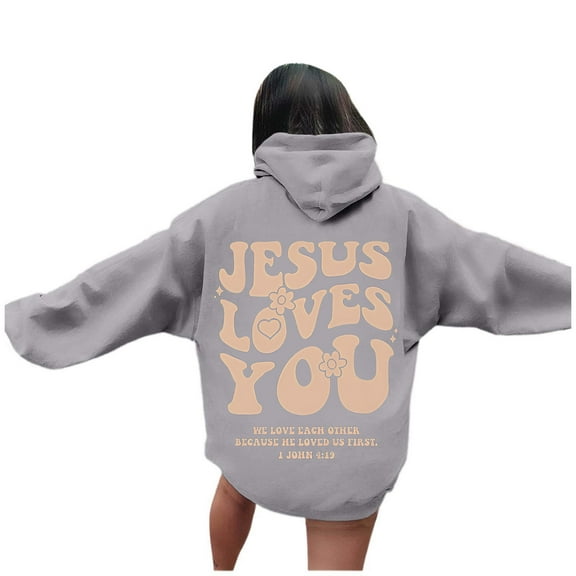 XINXIAOO Womens Hoodies Long Sleeve Zipper Hoodies Unisex Hoodie Light Gray Sweatshirts for Women Fall Hoodies for Women Young Women