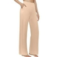 thumbnail image 1 of XINXIAOO Womens Pants Casual Pants for Women Khaki Baggy Pants Lounge Pants for Women Wide Leg Womens Pants with Pockets Womens Summer Pants, 1 of 5