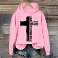 thumbnail image 1 of XINXIAOO Womens Sweatshirt Hoodies Christian Sweatshirt Oversized Graphic Hoodies for Women Pullover Hoodie Womens Fall Fashion Women Clothes, 1 of 3