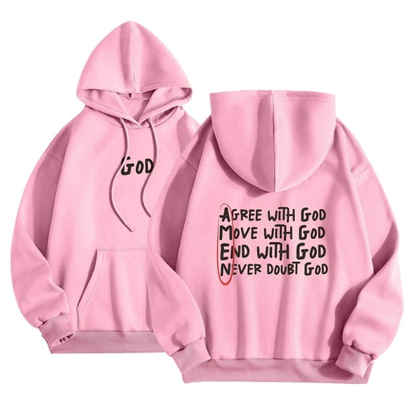 XINXIAOO Womens Sweatshirt Hoodies Long Sleeve Pullover Sweatshirts Baggy Hoodies Pink Sweatshirts Fall Jackets Clothing for Women