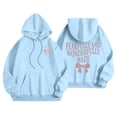 thumbnail image 1 of XINXIAOO Womens Sweatshirt Hoodies Long Sleeve Women Hoodies Pullover Graphic Hoodie Light Blue Sweatshirts Fall Outfits for Women 2025 Clothing for Women, 1 of 7