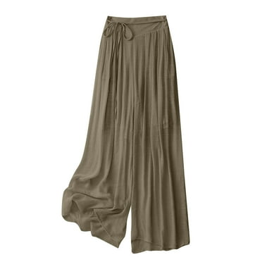 XINXIAOO Womens Trousers Women's Casual Pants Baggy Pants Lounge Pants for Women High Waisted Trousers Women Summer Pants