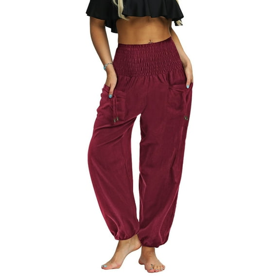 XINXIAOO Womens Trousers Women's Pants Casual Work Pants Women Lounge Pants Wide Legged Pants Fall Pants for Women