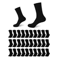 thumbnail image 1 of LITERRA 30 Pairs Mens Crew Socks Lightweight Long Socks Athletic Breathable Socks for Men, 1 of 7