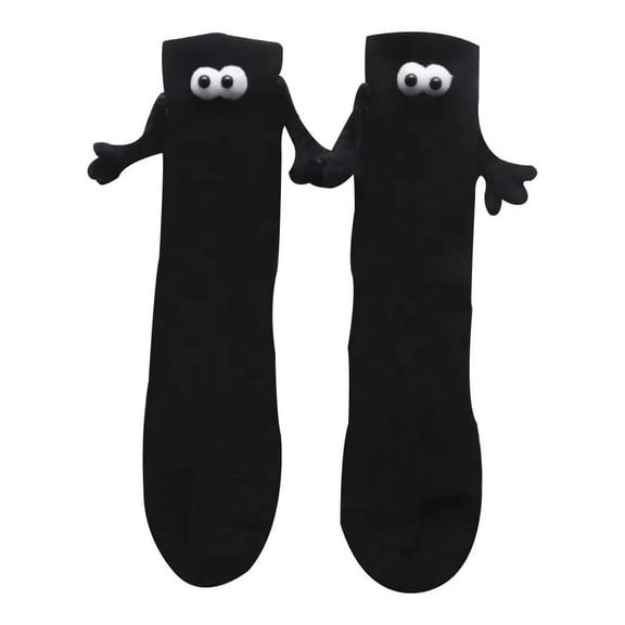 DHliIQQ NOVELTY FUNNY Magnetic 3D Doll Couple Sock 2024 New