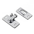 thumbnail image 1 of XINYUAN 90 Degree Stainless Steel Latch- Safety Right Angle Lock Sliding Door Catch F9R9, 1 of 8